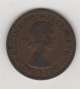 1957 - 1/2 Penny - Bronze - KM 896 - SOB/FC (Cod. TO-MEST007)